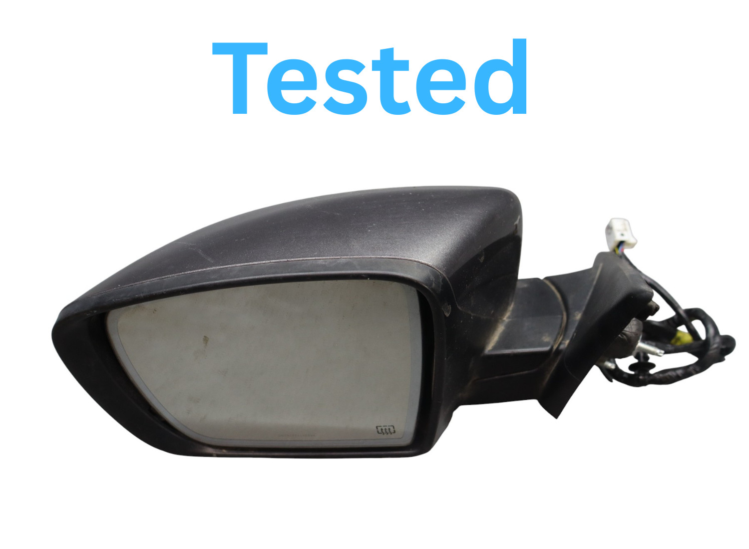 14-17 Maserati Ghibli Quattroporte M157 Left Side Rear View Door Mirror Oem