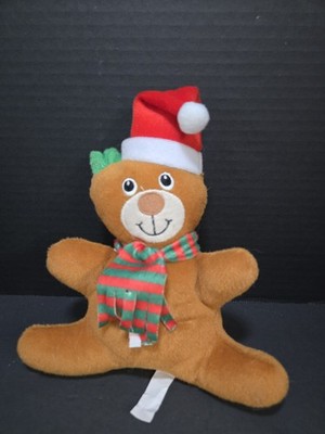 CVS Pharmacy Inc Christmas Stuffed Animal With Hat And Scarf  10''