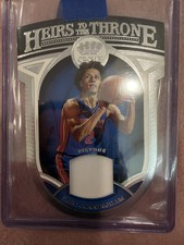 2021-22 Panini Crown Royale Heirs to the Throne Cade Cunningham RC Jersey