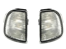 Frontblinker Set für Seat Ibiza Cordoba 6K 93- Inca Blinker Silber Weiß