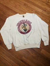 Vintage 1986 Virginia Slims Champion Tennis Madison Square Garden Sweatshirt M