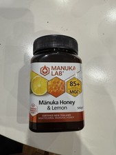 Pack of 6  Manuka Honey with Lemon 85+ MGO 500g UK Seller Same Day Dispatch