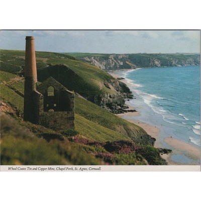 AK Wheal Coates Zinn- und Kupfermine, Chapel Porth, St. Agnes, Cornwall