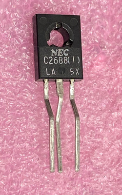 NEC 2SC2688 NPN transistor package TO-126 preform leads