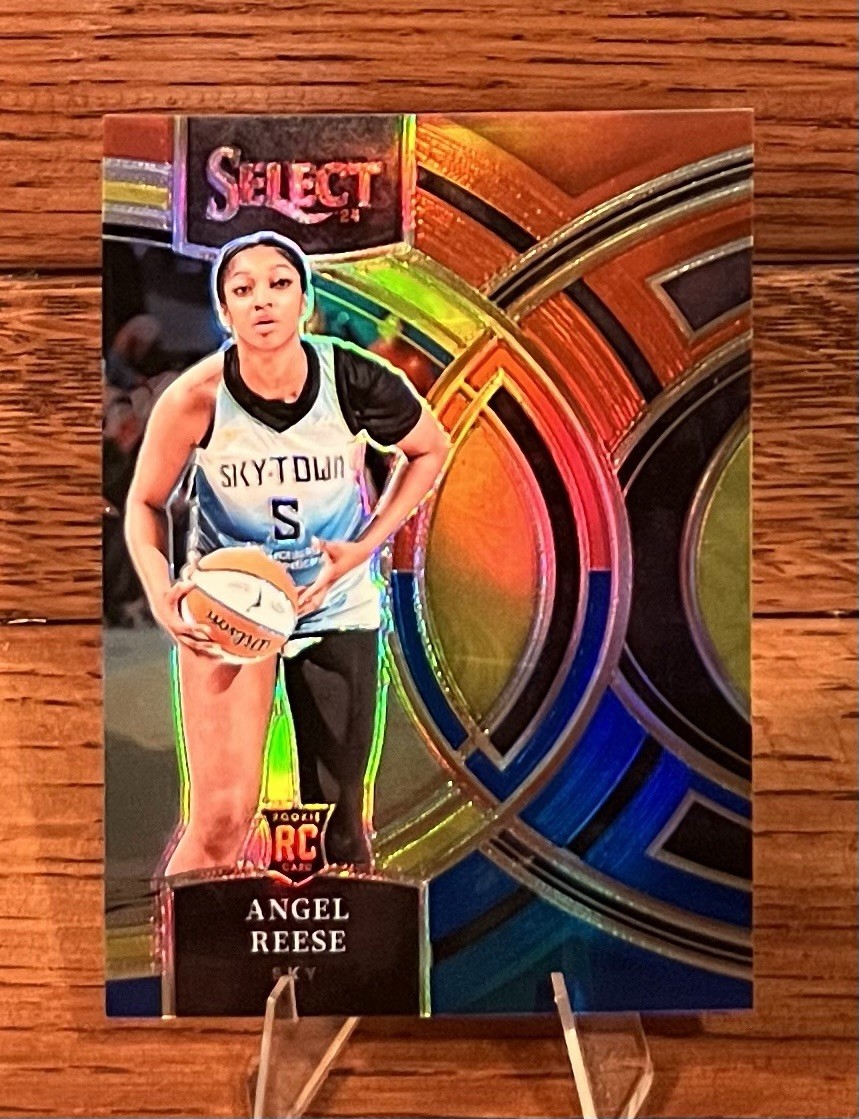 ANGEL REESE (RC) /399🔥2024 Select WNBA🏀 Premier Level Red/Blue Prizm GRADE ME!