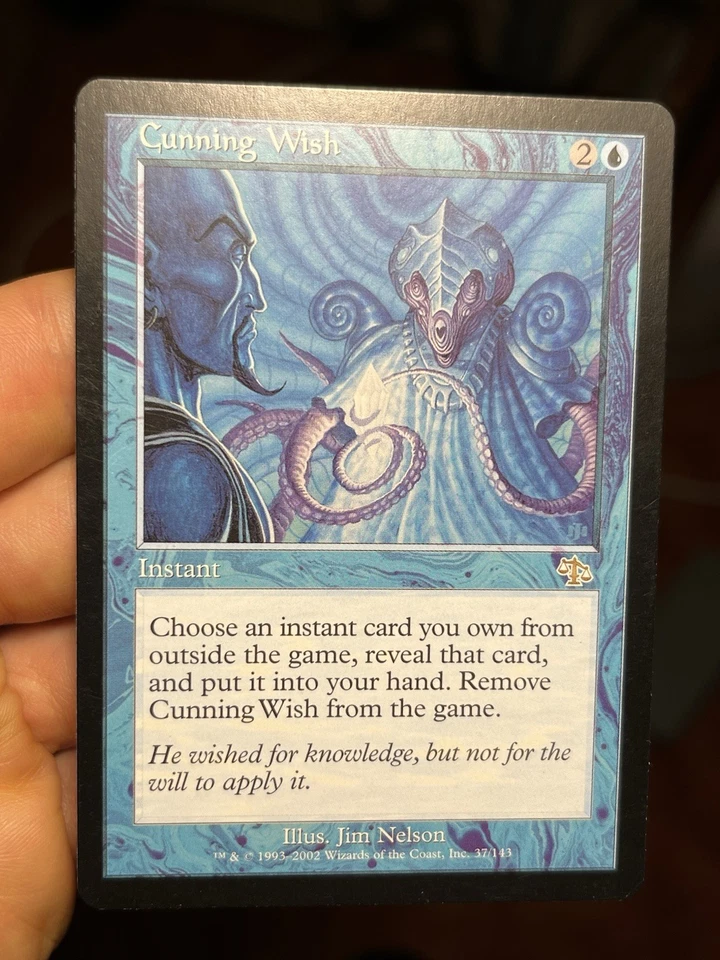 4x Cunning Wish • Judgment • 2LP/2MP • Mtg (1664) - Image 2 of 4