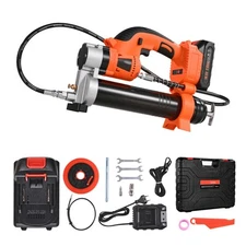 Cordless Grease Gun 20V Electric Grease Gun Kit with Battery 30-inch Hose