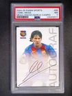 2004-05 Panini Sports Lionel Messi #89 RC Mega Cracks Barca-Campio Auto PSA 7