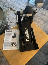 Dualist D4 Bass Drum Pedal Double Beater, Single Pedal