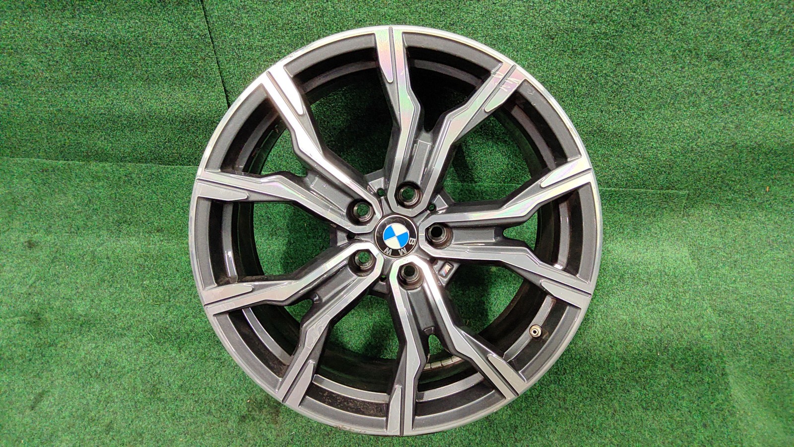 BMW Disk wheel light alloy Orbitgrey 8JX19 5-Y spoke OEM 36108092163