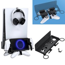 Wall Mount Headset Bracket For PlayStation PS5 Slim Portal Game Console Holder