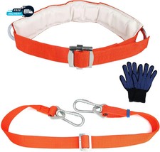 Safety Belt With Adjustable Lanyard - Tree Climbing Belt Harness With Fall Safety Belt With Adjustable Lanyard - Tree Climbing Belt Harness With Fall
