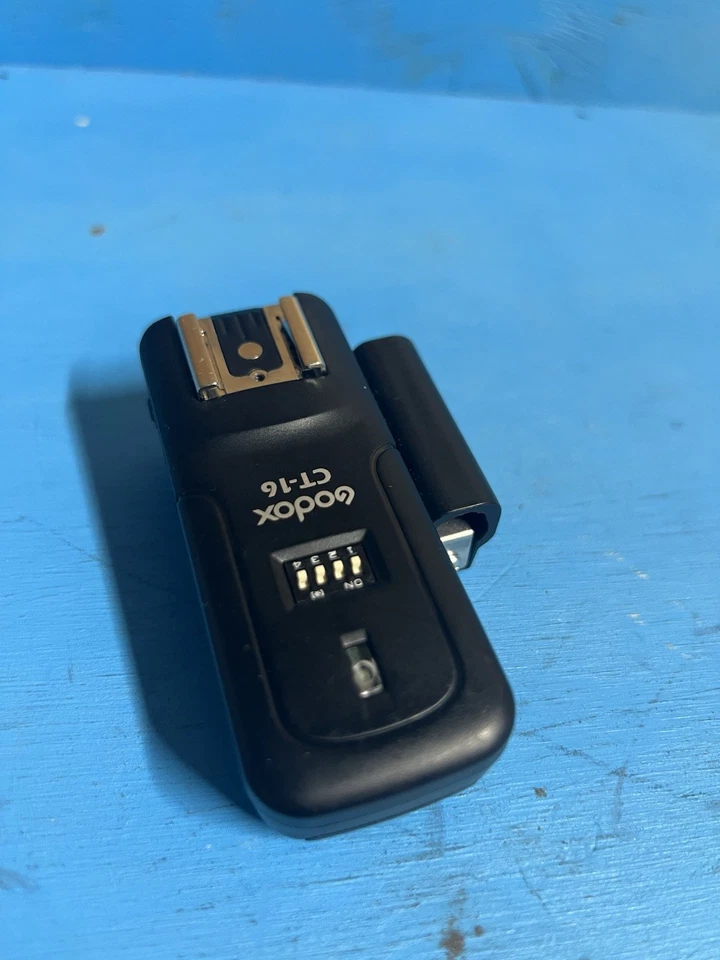 Godox CT-16 Cámara Inalámbrica Radio Flash Disparador Transmisor Receptor SOLO 1 PC Foto 3 de 3