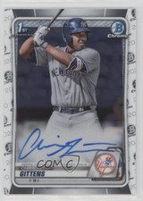 2020 Bowman Chrome Prospect Auto Chris Gittens #CPA-CG Auto 6fs