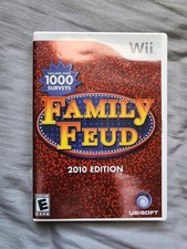 Family Feud 2010 Edition (Nintendo Wii, 2009) CIB w/ Manual TESTED 