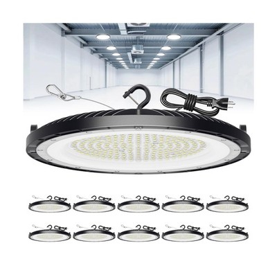ONLYLUX 200W UFO LED High Bay Lights, 30000LM LED Shop Lights & Garage Lights...