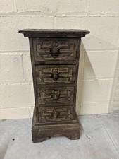 Vintage Wooden Chest of Drawers – 4  Drawers