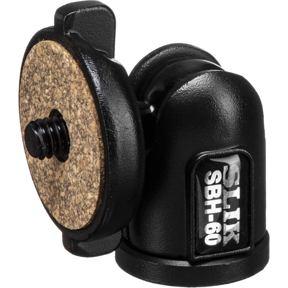 Cabezal de bola compacto pequeño SBH-60 soporta 1,25 lb. Negro 618-606 Foto 3 de 3