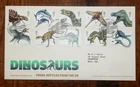 GB 2013 FDC Dinosaurs First Day Cover Edinburgh PMK