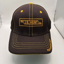 Outdoor Cap JB Hunt Peak Season 2009 Black Yellow Mesh Baseball Hat Adjustable