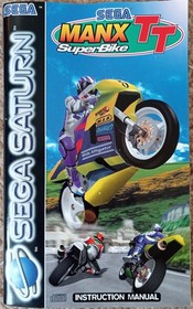 MANX TT SUPERBIKE for Sega Saturn. Tested. Excellent Condition