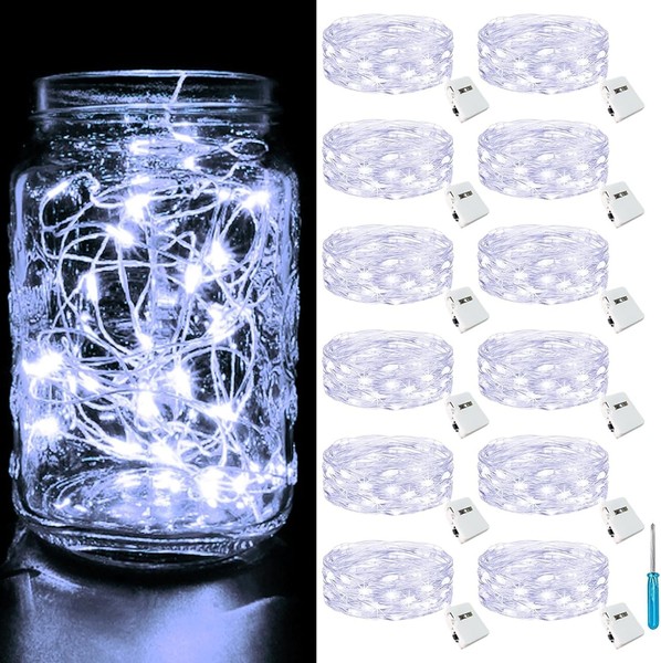 Led Lichterkette 2M 20 Leds Batterie 3 Modi FüR Party Weihnachten Hochzeit Deko-image