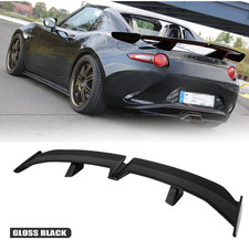 55 Rear Trunk Spoiler Pro Racing Rear Wing Gloss Black For Mazda Mx-5 Miata