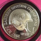 1 oz 1987 Super Bowl XXII NFC Champions Washington Redskins .999 Fine Silver