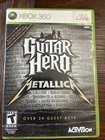 Guitar Hero Metallica (Xbox 360, 2009) Complete