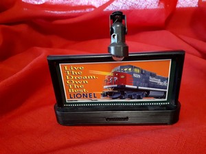 Vintage Lighted Lionel Billboard with Blinking Light Live The DreamLionel | eBay
