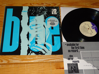 ELVIS COSTELLO - ALMOST BLUE / UK-VINYL-LP 1984 (MINT-) & INLET