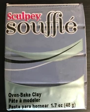 Sculpey Soufflé Polymer Clay 2oz-Bluestone