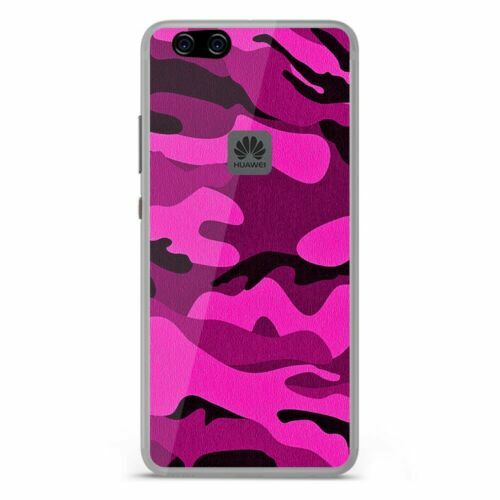 Compatible Pour Huawei P10 Lite / WAS-LX1 WAS-LX1A Couverture Étui Coque Case Slim Cadre Bumper Silver Argent Chromé Aluminium Retro Gel Silicone TPU Souple Transparent Protection