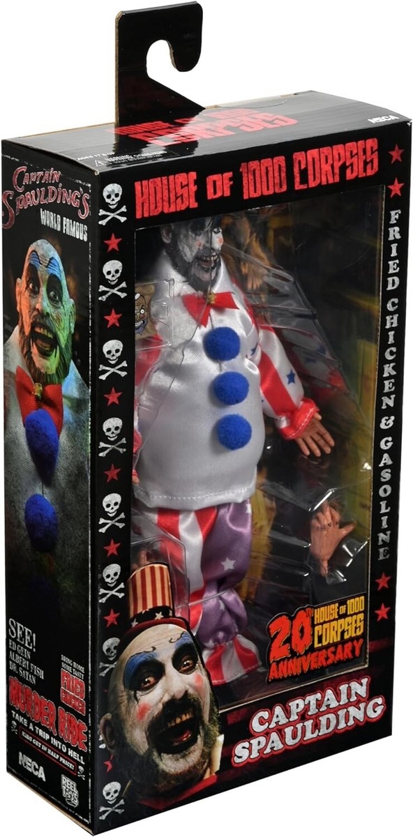 Figurine Captain Spaulding - House Of 1000 Corpses - NECA 20th Anniversary - Neuve