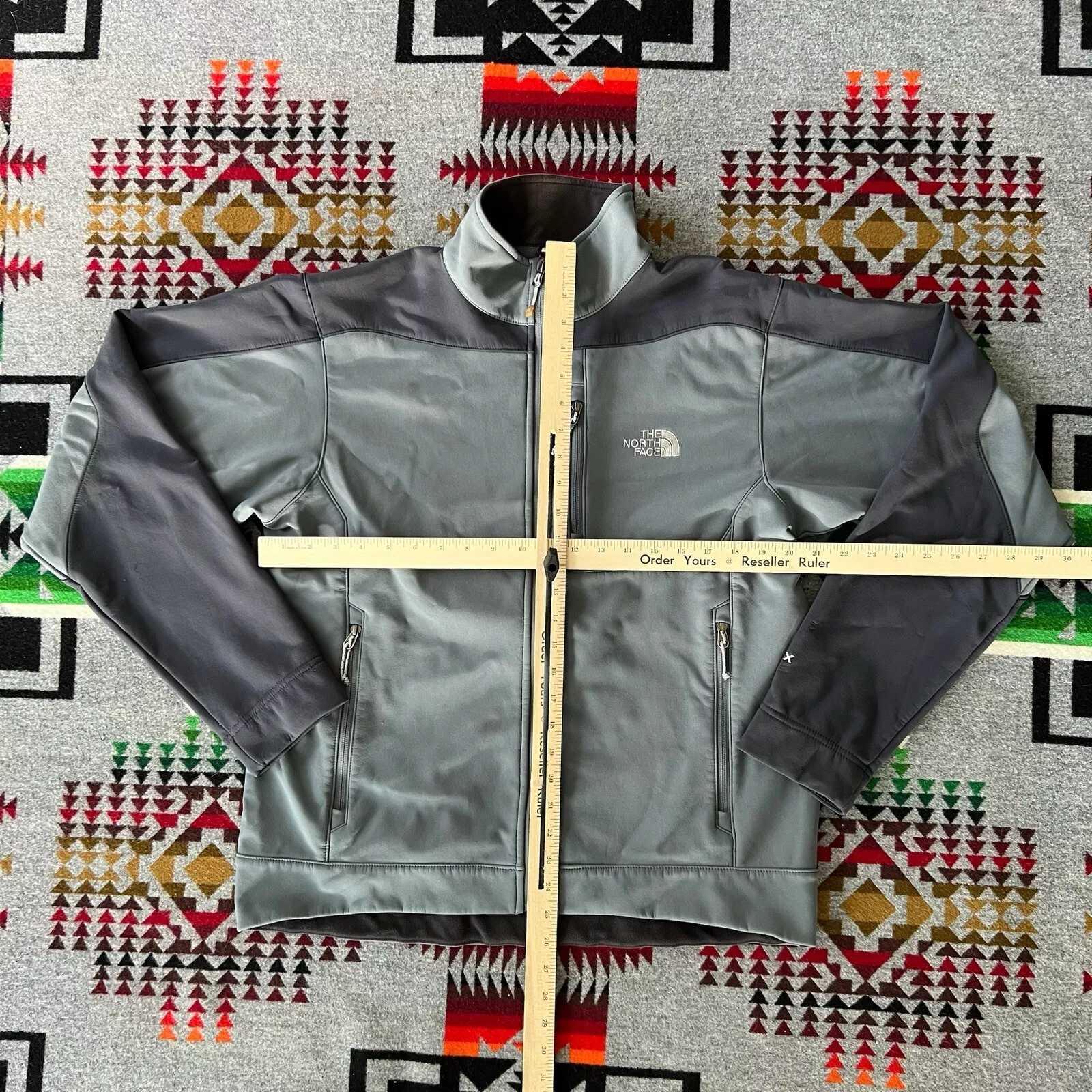 north-face apex softshell full zip pockets b7 jacket