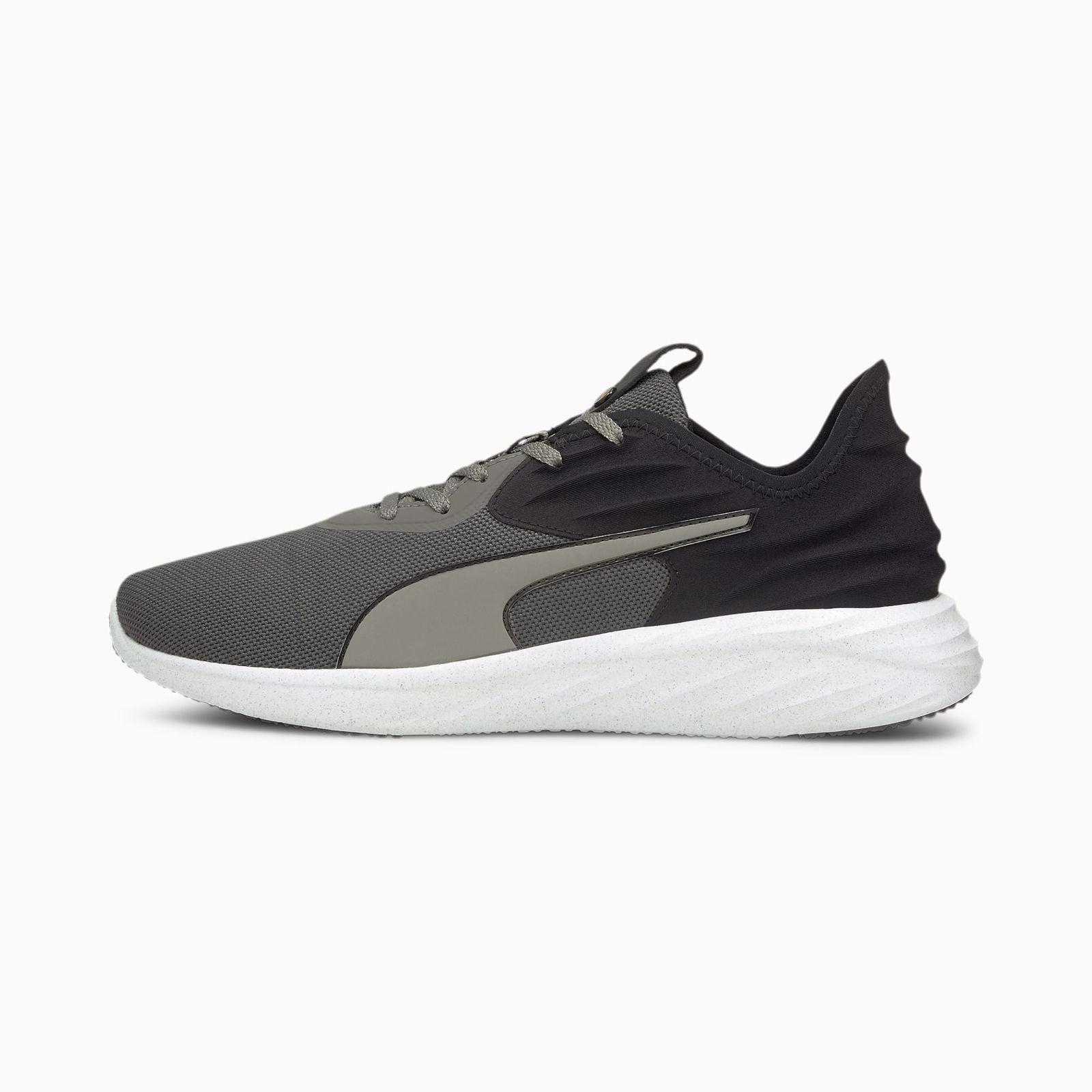 Мужские ботинки Puma Better Foam Emerge 3D Castlerock-Черно-оранжевый (195163 02)