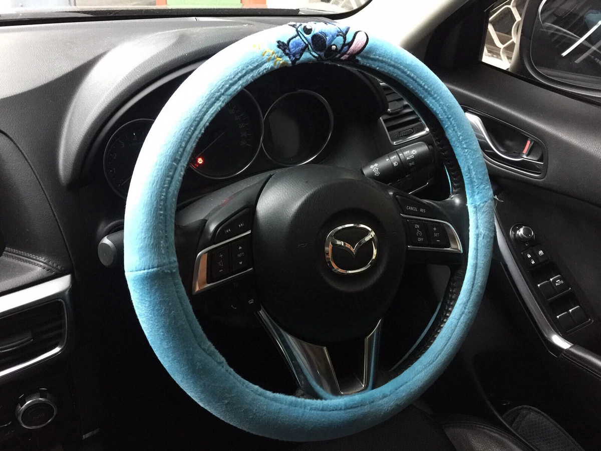 Disney stitch steering wheel on sale cover