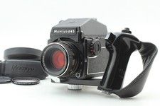 Near MINT Mamiya M645 1000S Pd Finder Sekor 80mm F2.8 Lens Grip From JAPAN