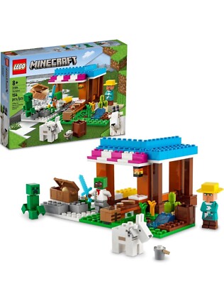 2022 LEGO Minecraft #21184: The Bakery (154 pcs) 673419358545| eBay