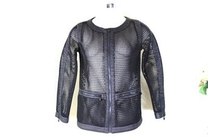 black see through jacket