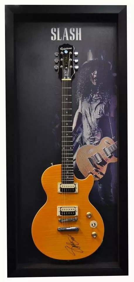 Pre-Sale: SLASH GUNS N' ROSES SIGNED GUITAR EPIPHONE AUTOGRAPHED