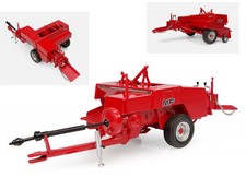 Miniature Tracteur Pressafieno Massey Ferguson 224 Rectangular Baler 1:32