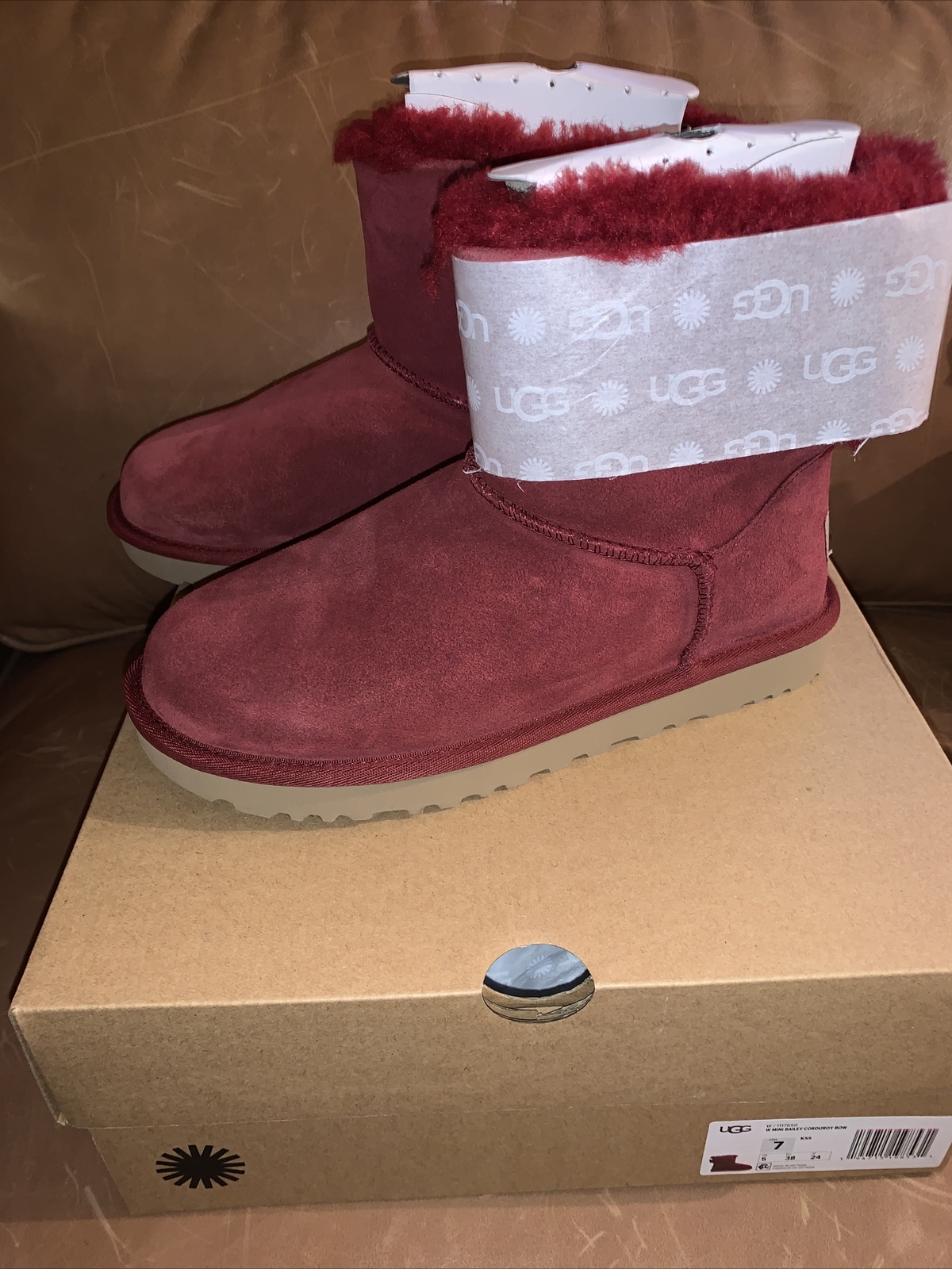 ugg red boots