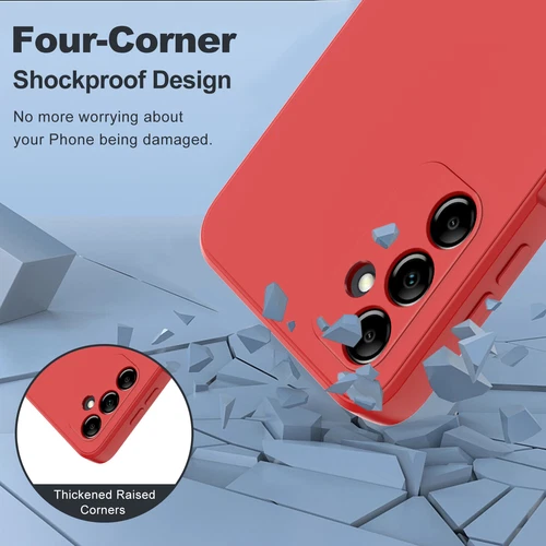 Custodia silicone antiurto telefono 5G per Samsung Galaxy A14 A15 A54 A55 A25 - Foto 46 di 56