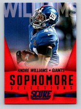 2015 Score 11 Andre Williams New York Giants