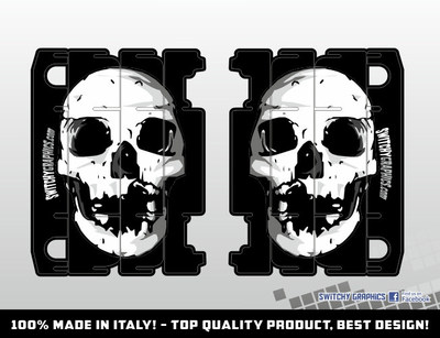 Sticker Set Graphic Radiator ROCKMOTO For Motorcycle EXC EXC F 2017 2018