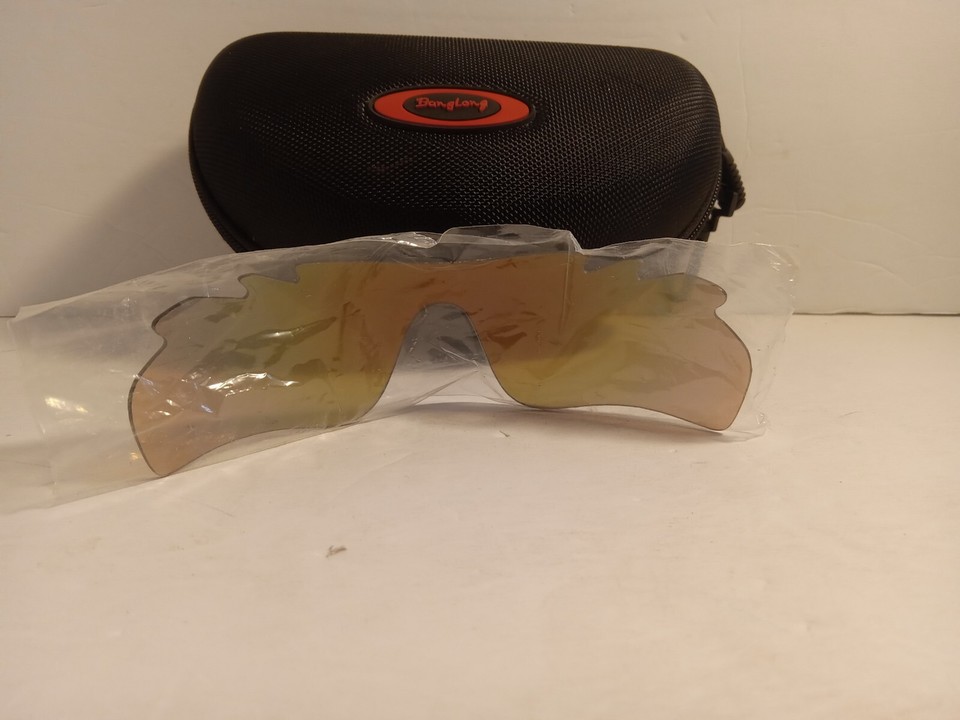 Banglong Sunglasses White w/3 Lense Replacements. Model XQ182 w