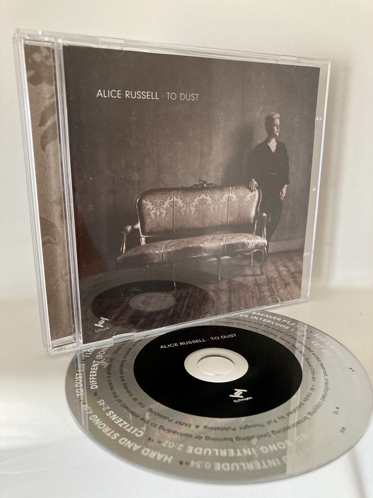 To Dust by Alice Russell CD Album 2013 TRUCD270