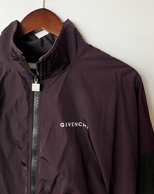 GIVENCHY Paris Men's Polyamide Bomber Jacket Size 48/38 #100