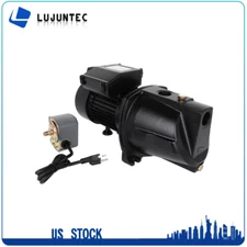 1 HP Shallow Well Jet Pump w/ Pressure Switch 17.6GPM, Hmax 216.5 ft 115V